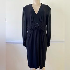 Alex Evenings Black Dress Size 18
